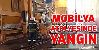 Gebze'de mobilya atölyesinde yangın