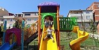 Gebzeli çocukların parklarda oyun keyfi