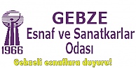 Gebzeli esnaflara duyuru!