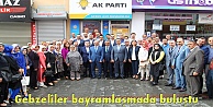 Gebzeliler bayramlaşmada buluştu