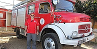 Gönüllü itfaiyeci oldu