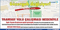 Güzergah değişiyor!
