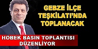 Hakan Höbek Basın Toplantısı düzenliyor