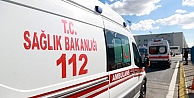 Halk otobüsünün çarptığı yaya yaralandı