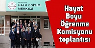 Hayat Boyu Öğrenme Komisyonu toplantısı