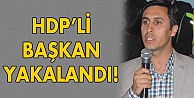 HDP'li başkan yakalandı!