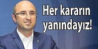 Her kararın yanındayız!