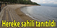 Hereke sahili tanıtıldı