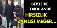 Hırsızlık zanlısı meğer...