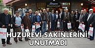 Huzurevi sakinlerini unutmadı