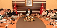 İl Spor Güvenliği Toplantısı, Aksoy'un Başkanlığında Gerçekleştirildi.