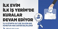 'İlk Evim, İlk İş Yerim' projesinde 64 ilin kuraları tamamlandı