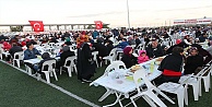 İlk iftar sofrası Mollafenari'de kuruldu