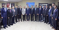 Işık İlçe Başkanlarıyla buluştu