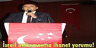 İsrail anlaşmasına ihanet yorumu!