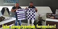 İşte şampiyonluk formaları