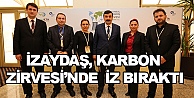 İZAYDAŞ, Karbon Zirvesi'nde iz bıraktı