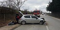 İzmit'te trafik kazası: 1 yaralı