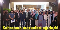 Kahraman mezunları ağırladı!