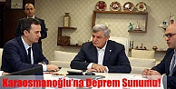 Karaosmanoğlu'na  GTÜ'den deprem sunumu