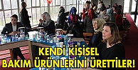 Kendi kişisel bakım ürünlerini ürettiler
