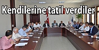 Kendilerine tatil verdiler