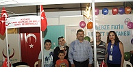 Kitap Fuarını ziyaret etti