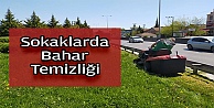 Kocaeli genelindeki yeşil alanlarda tırpan kesimi ve temizlik çalışması gerçekleştiriliyor