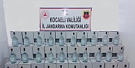 Kocaeli'de 2 bin 500 litre kaçak alkol ele geçirildi