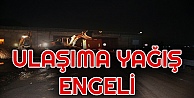 Kocaeli'de D-100 Karayolunda Ulaşıma Yağış Engeli