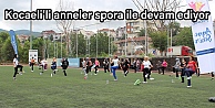 Kocaelili anneler açık havada spor yapıyor