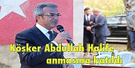Köşker Abdullah Halife anmasına katıldı