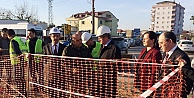 Köşker, Topçularda inceleme yaptı