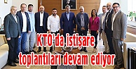 KTO'da istişare toplantıları devam ediyor