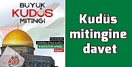 Kudüs mitingine davet