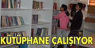 Kütüphane çalışıyor