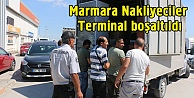 Marmara Nakliyeciler Terminal boşaltıldı