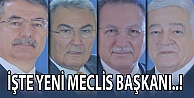 Meclis Başkanı seçildi!
