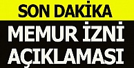 Memur İzni Açıklaması!
