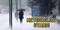 Meteorolojiden sağanak uyarısı