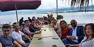MS hastalarına moral oldular!
