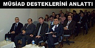 Müsiad desteklerini anlattı