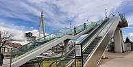 Necmettin Erbakan Köprüsünde Yürüyen Merdivenler Bakıma Alındı