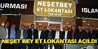Neşet bey et lokantası açıldı