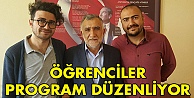 Öğrenciler program düzenliyor