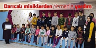 Öğretmenleri adına Yemen'e bağışta bulundular