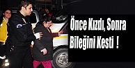 Önce Kızdı, Sonra Bileğini Kesti!