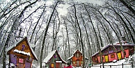 Ormanya'da kartpostallık kış manzaraları