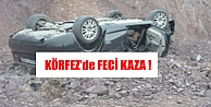Otomobil Harfiyat Alanına Düştü..
