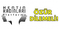 Özür dilemeli!